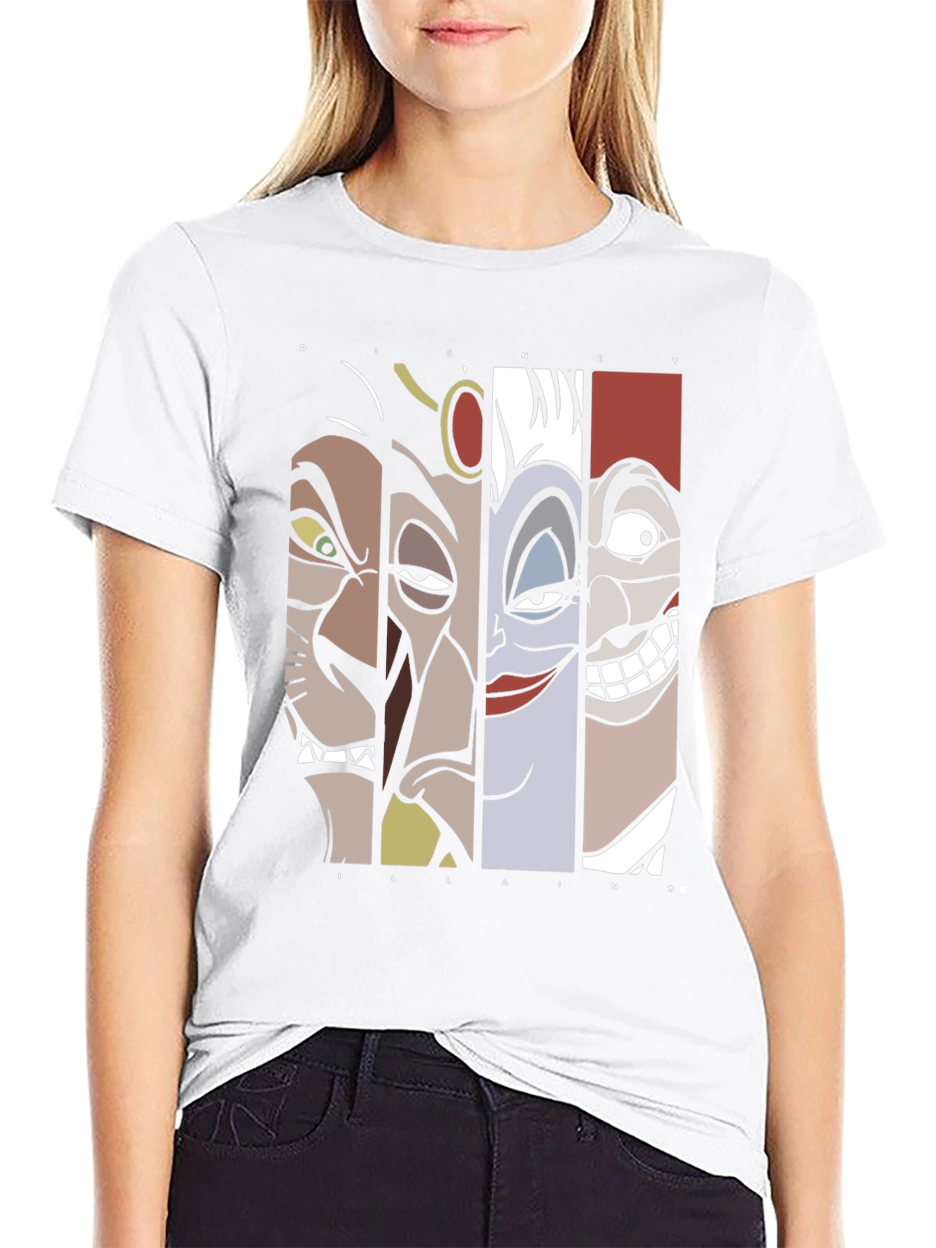 Disney Villains T-Shirt Graphic Print
