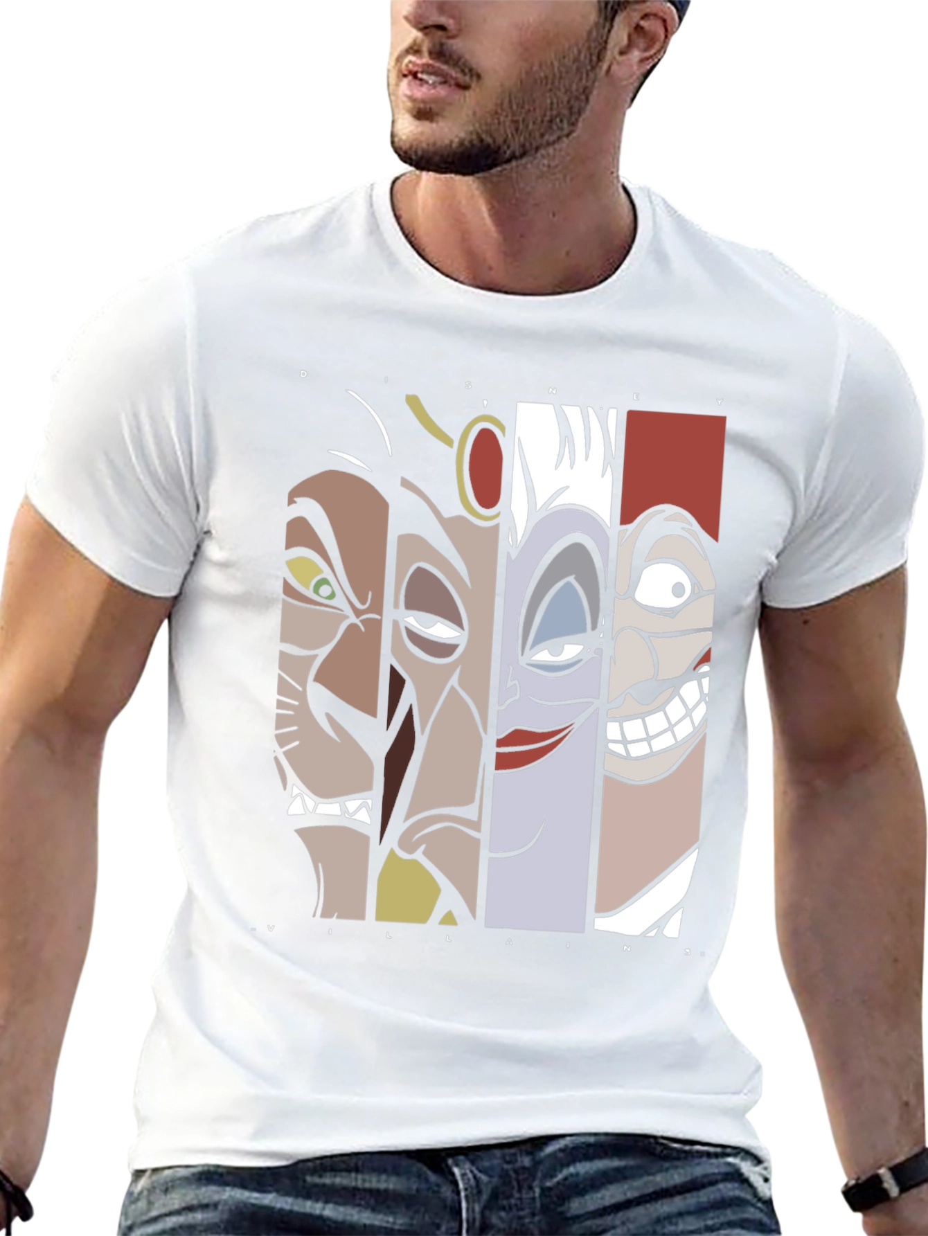 Disney Villains T-Shirt Graphic Print
