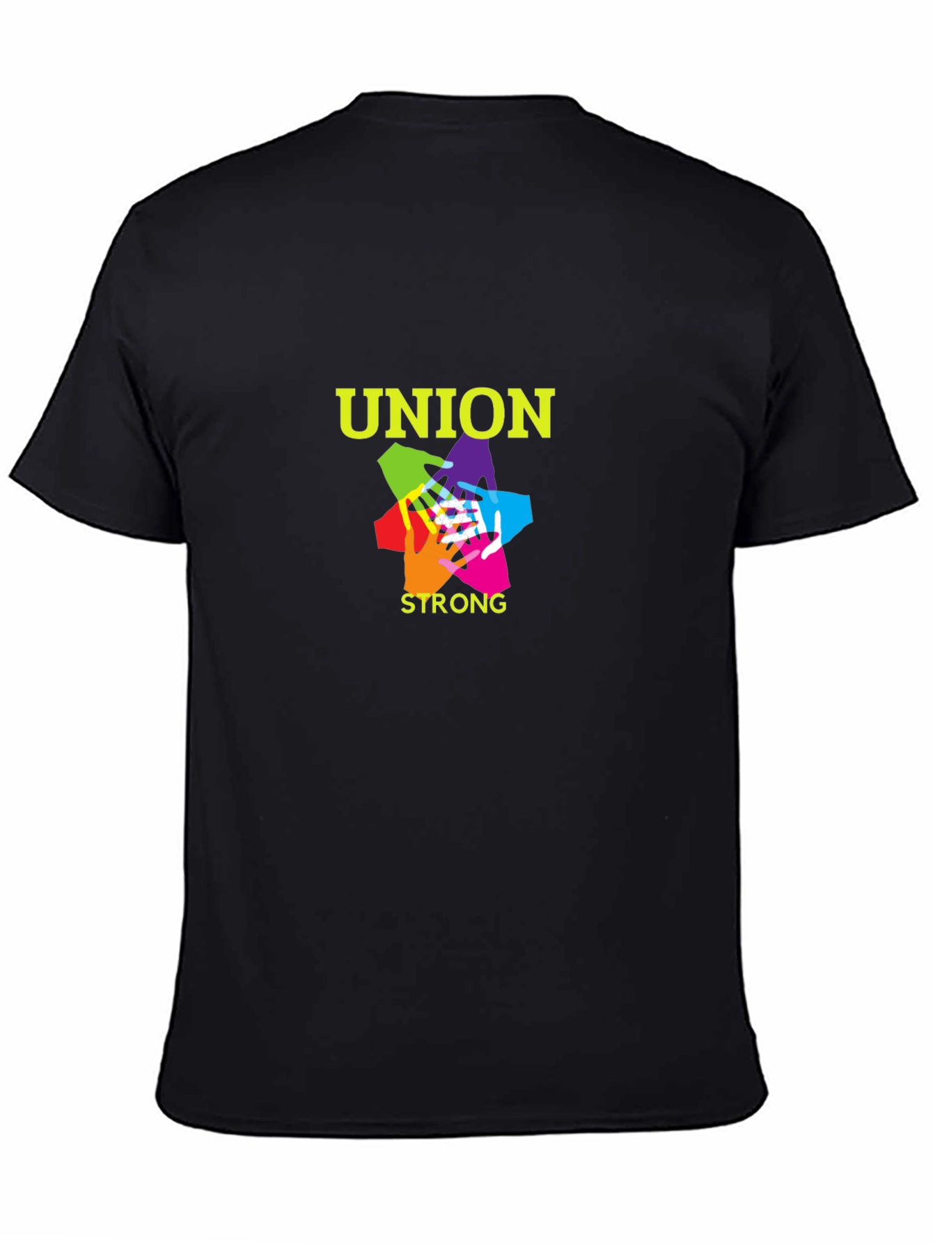 Union Strong Graphic T-Shirt - Black