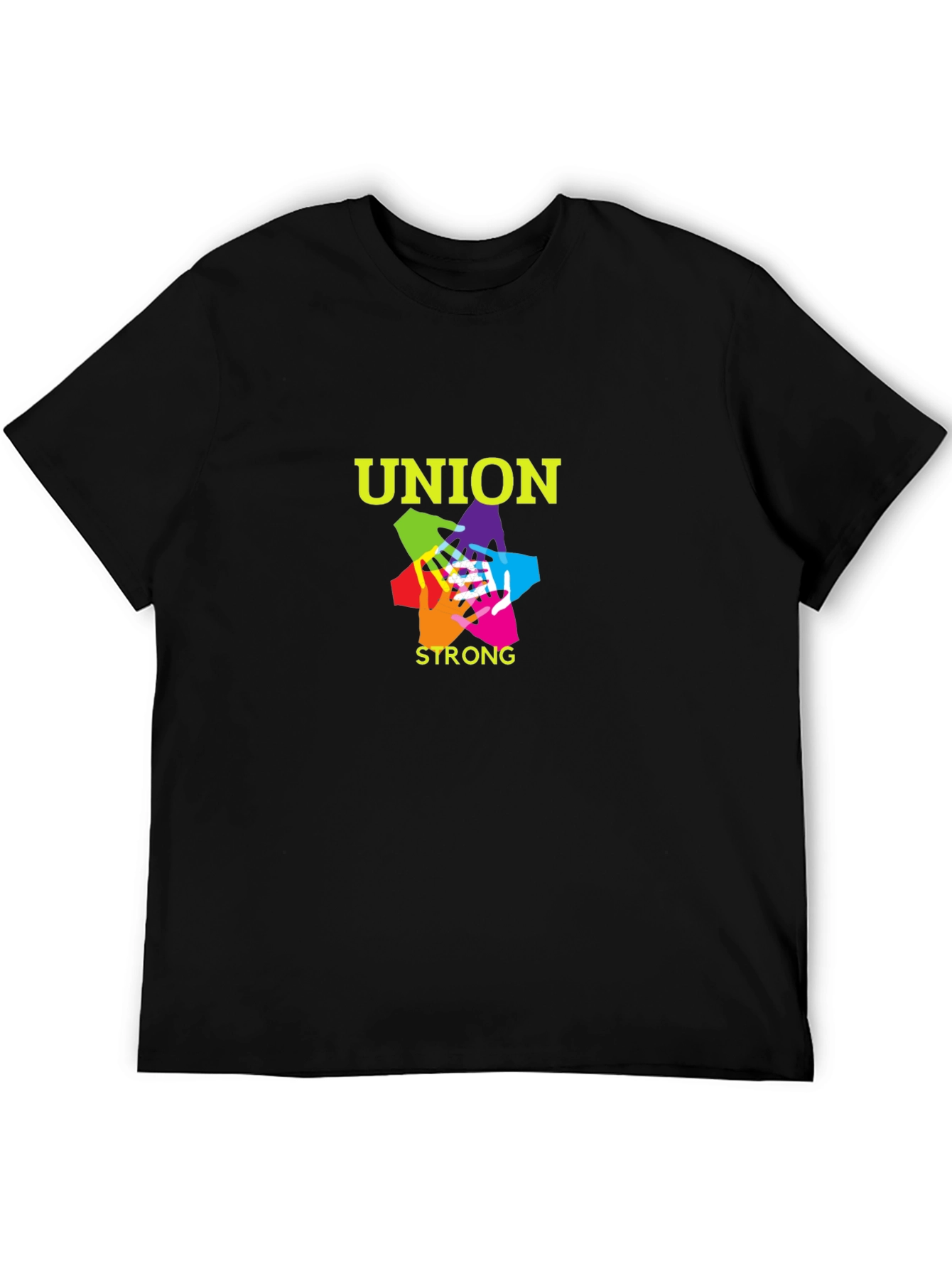 Union Strong Graphic T-Shirt - Black