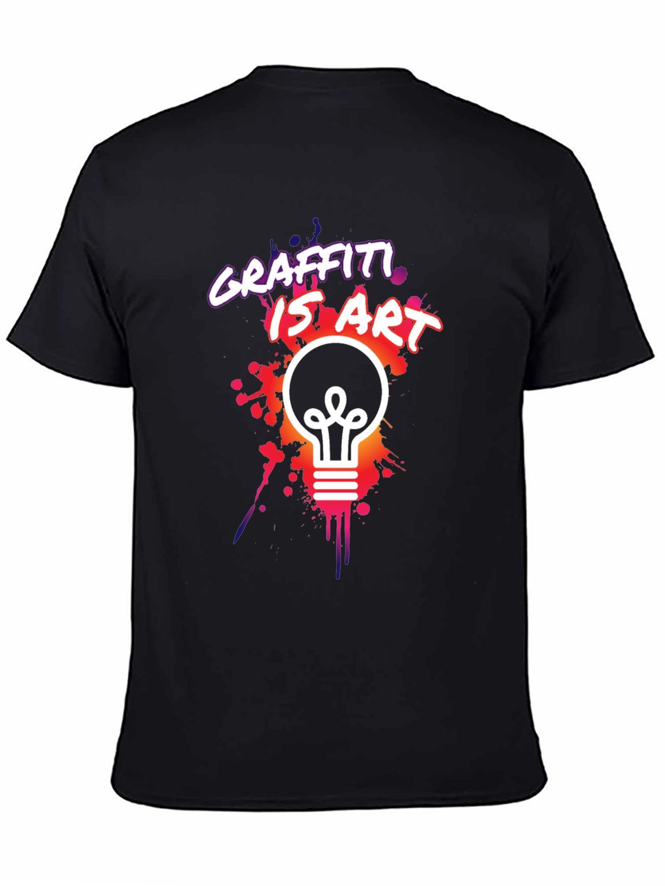 Graffiti is Art - Unique Graphic Tee