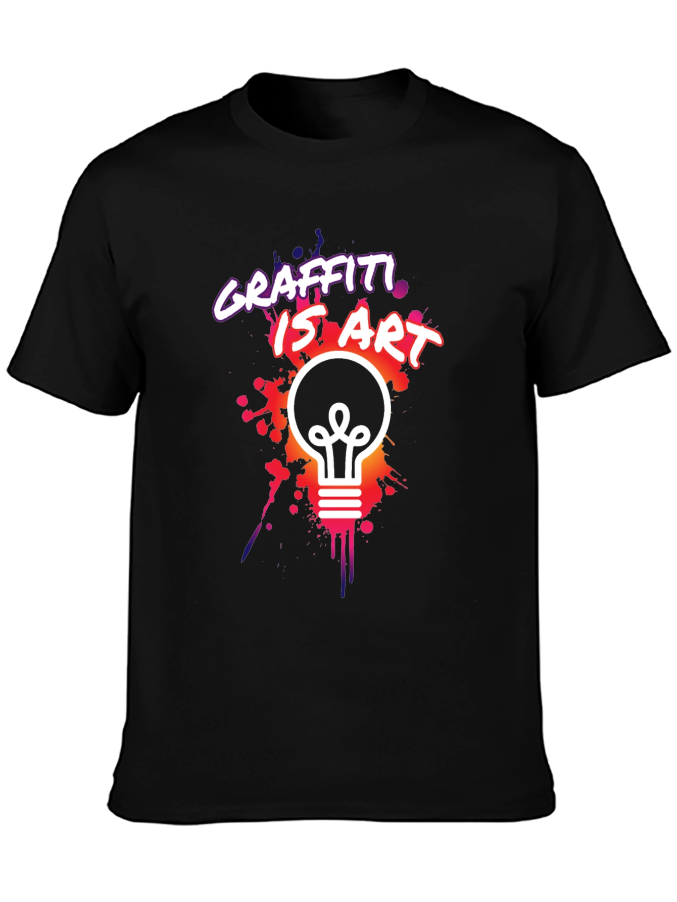 Graffiti is Art - Unique Graphic Tee
