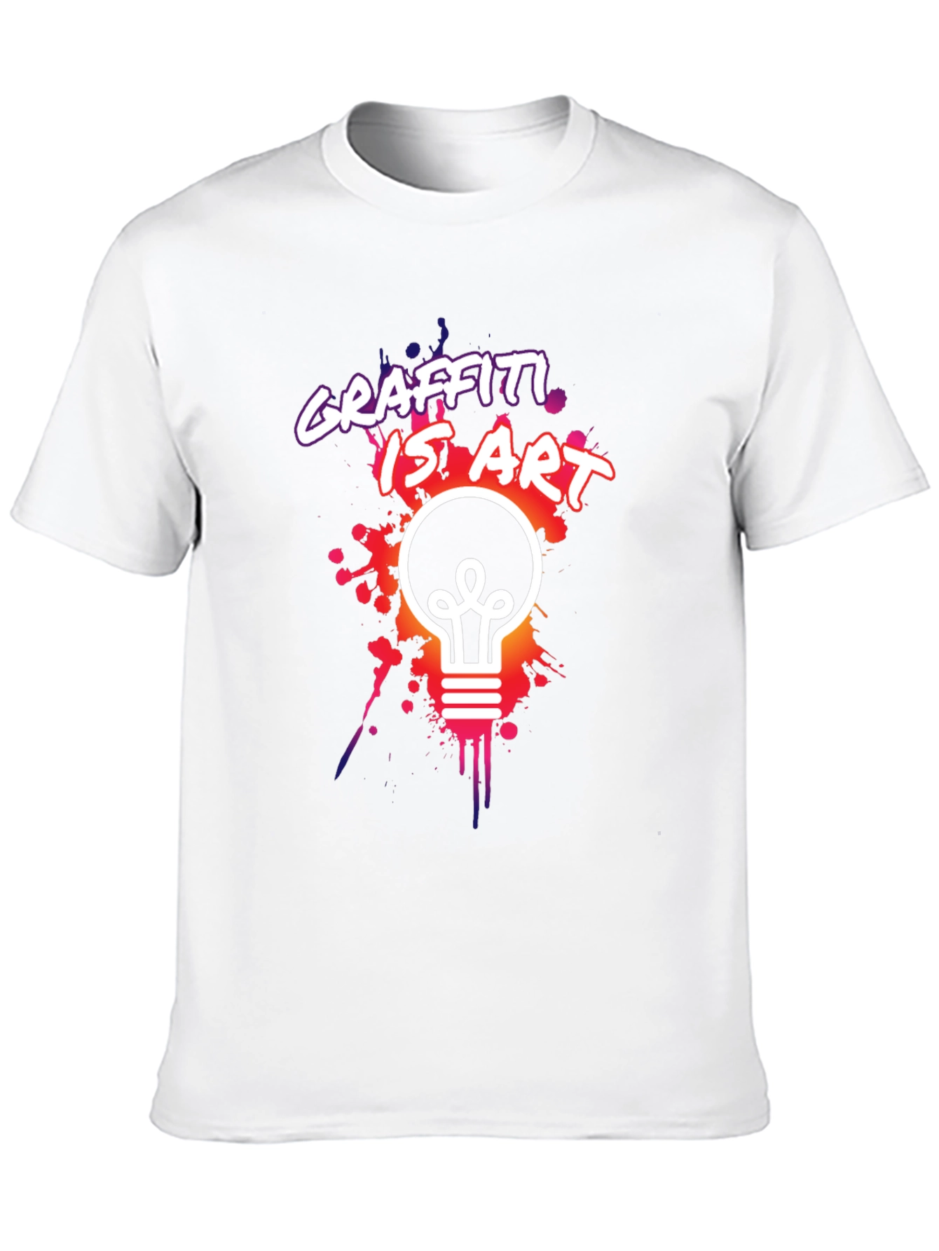 Graffiti is Art - Unique Graphic Tee
