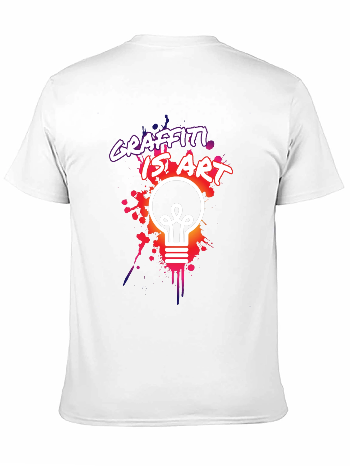 Graffiti is Art - Unique Graphic Tee