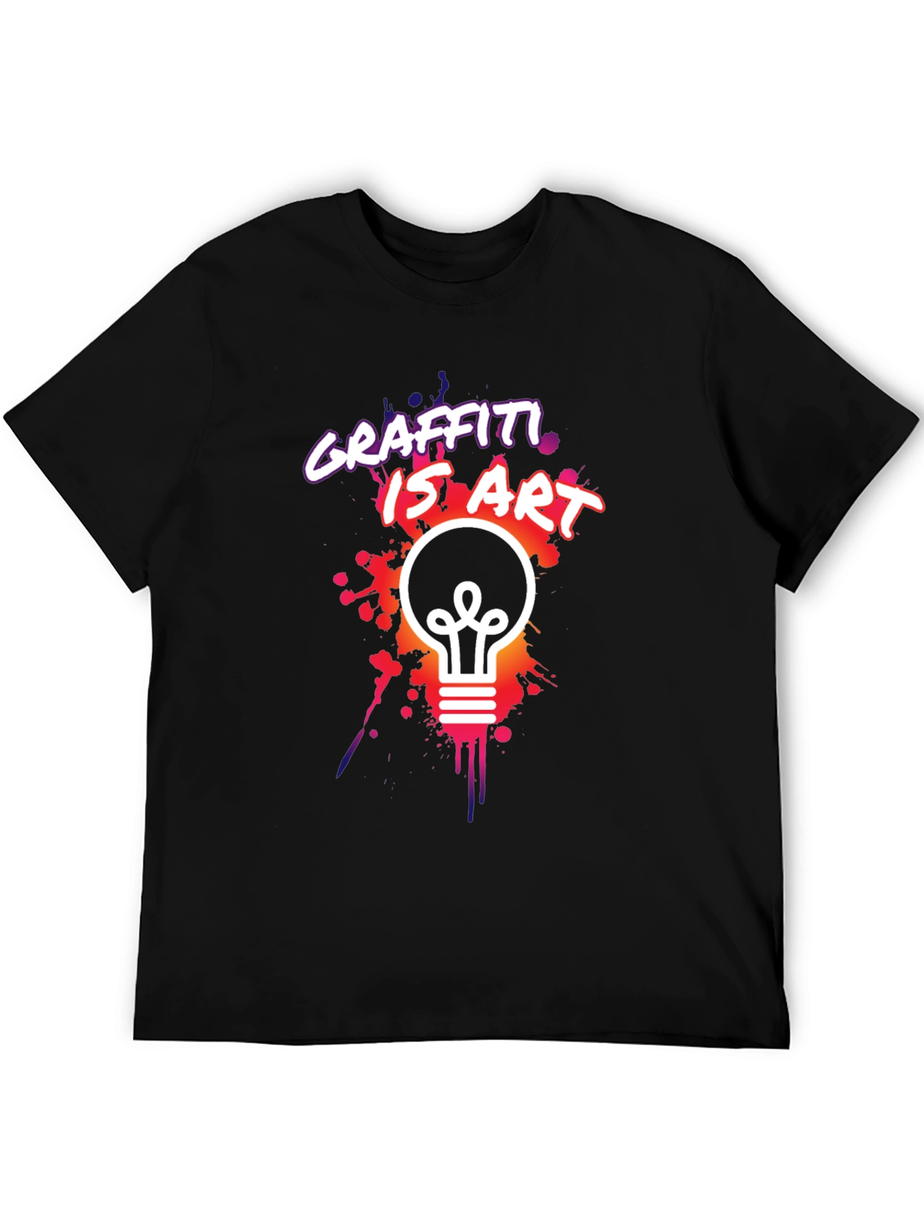 Graffiti is Art - Unique Graphic Tee