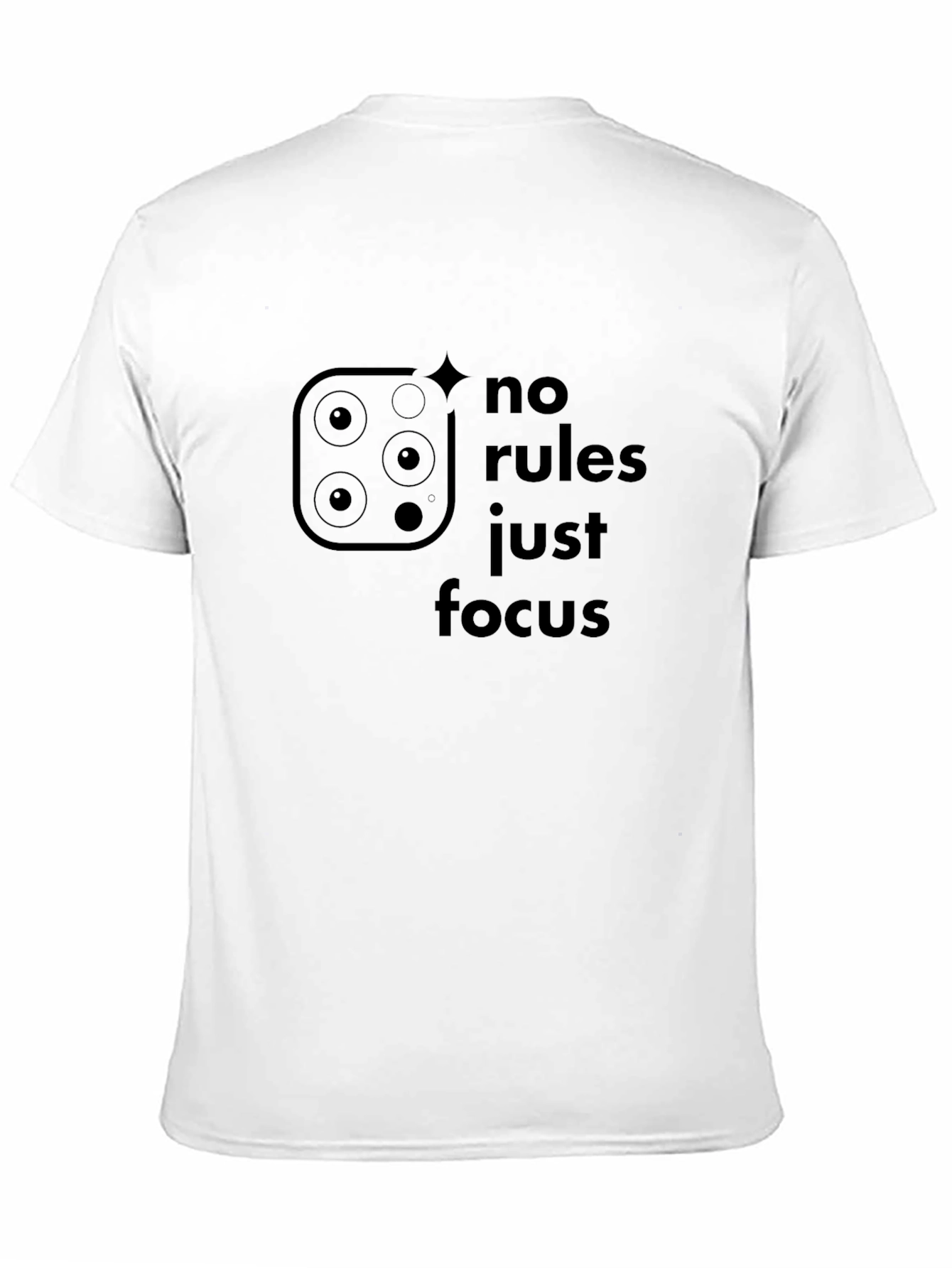 No Rules Just Focus Graphic T-Shirt