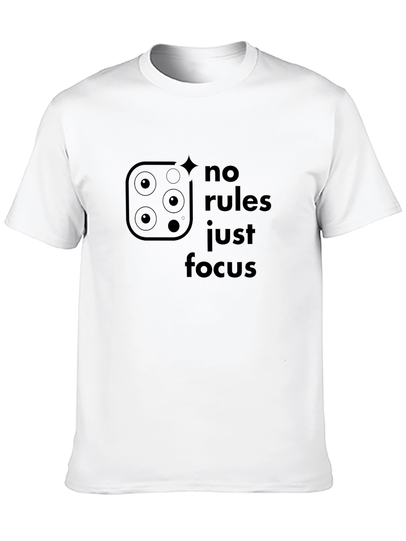 No Rules Just Focus Graphic T-Shirt