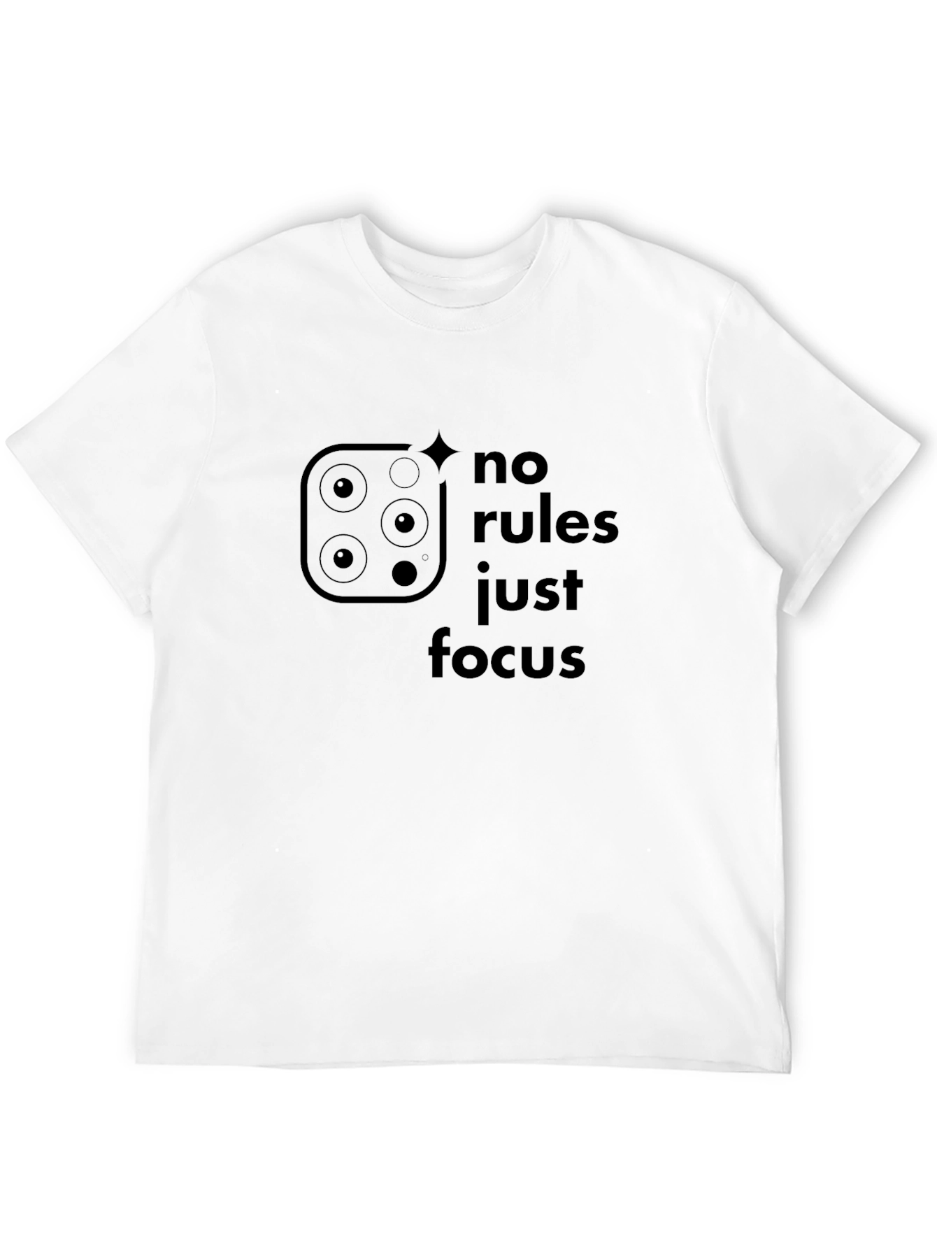 No Rules Just Focus Graphic T-Shirt
