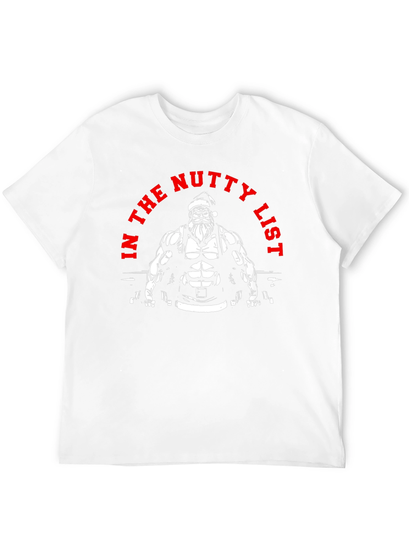 Nutty List Santa Gym T-Shirt