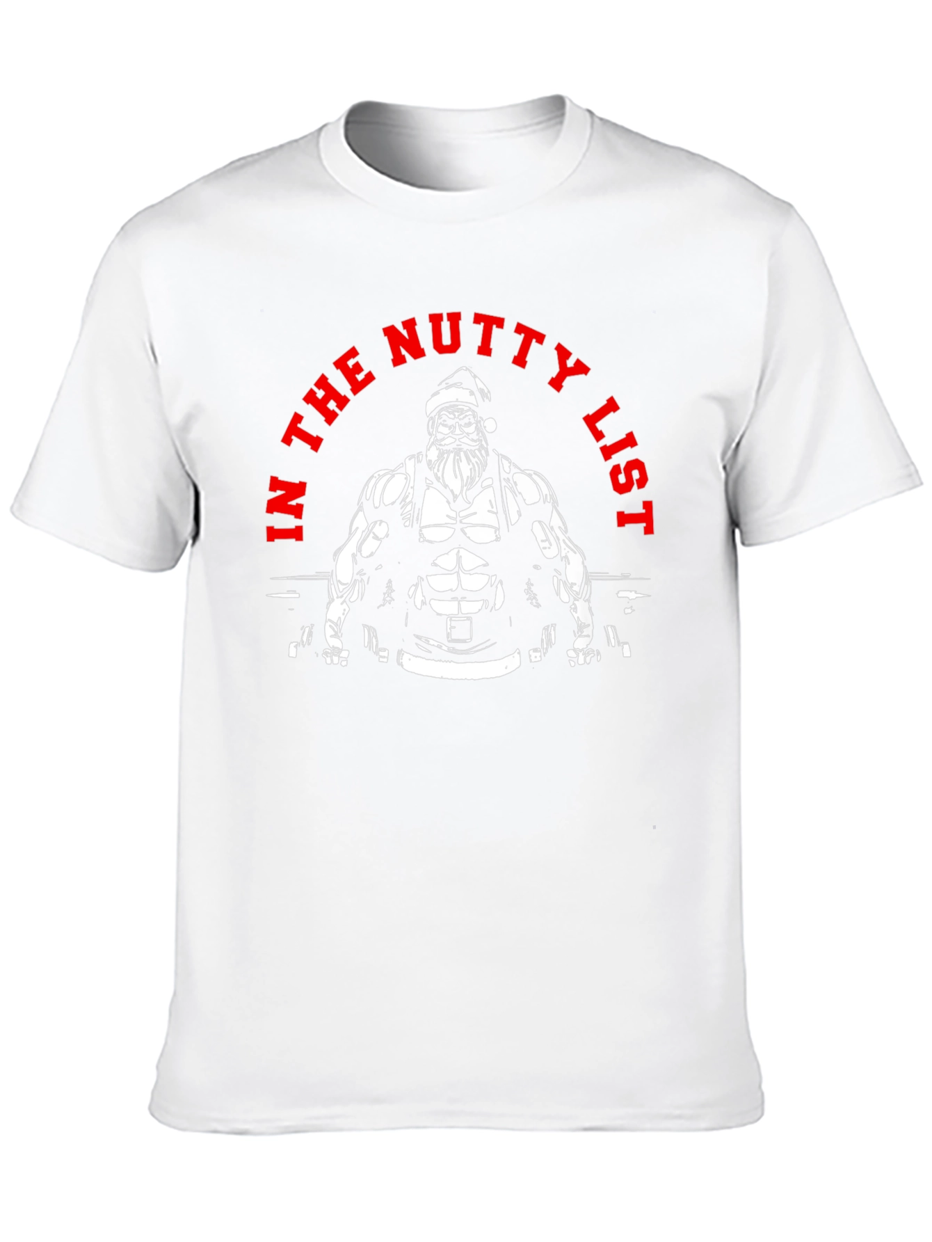 Nutty List Santa Gym T-Shirt