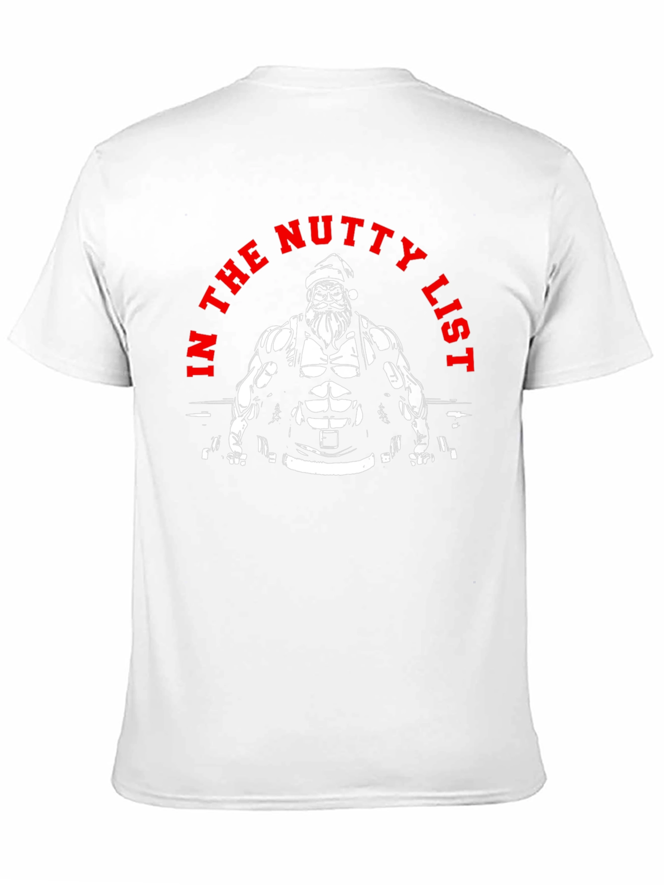 Nutty List Santa Gym T-Shirt