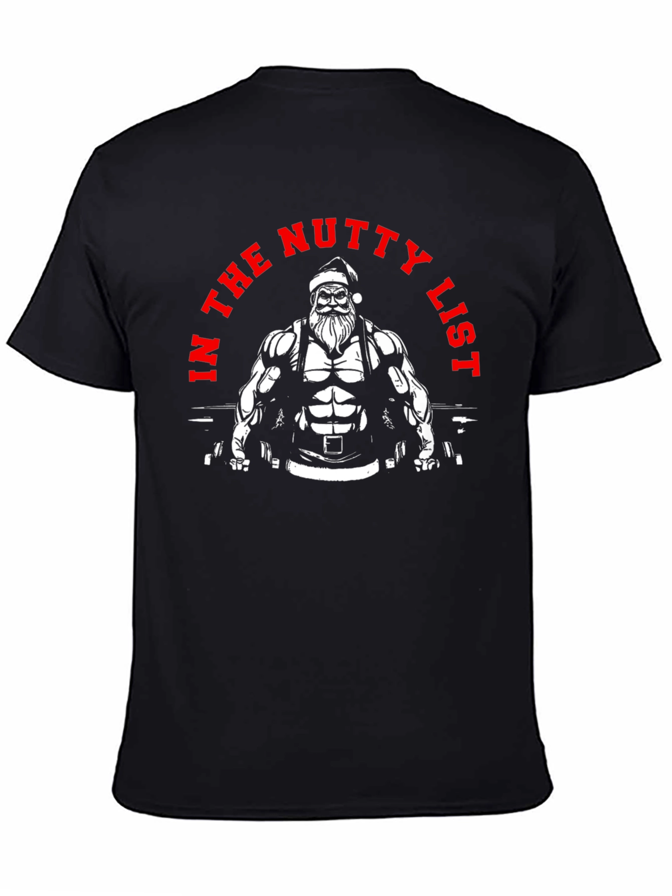 Nutty List Santa Gym T-Shirt