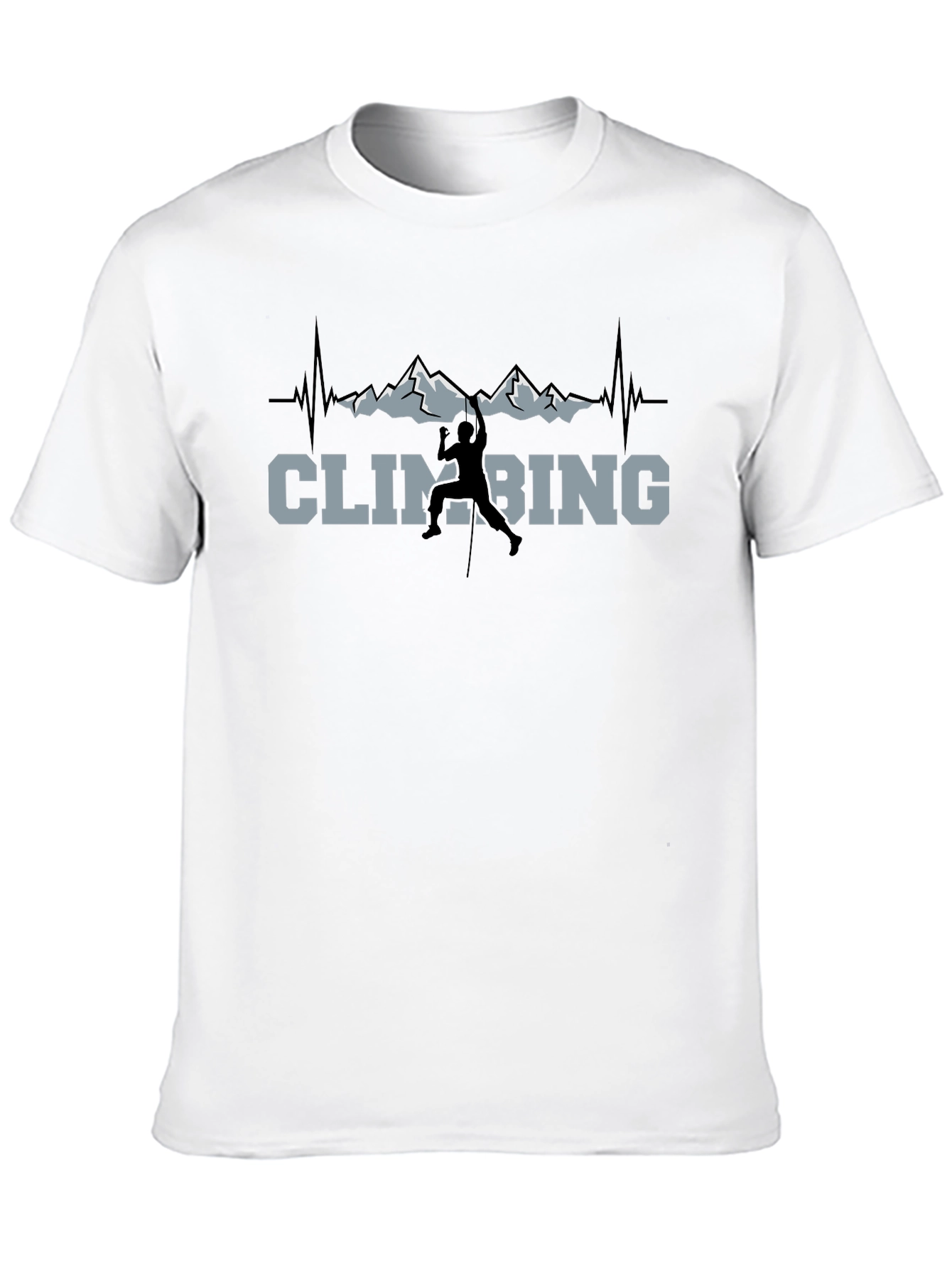 Climbing Heartbeat T-Shirt | Mountain Lover Tee