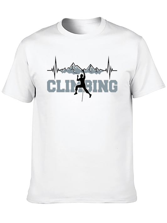 Climbing Heartbeat T-Shirt | Mountain Lover Tee