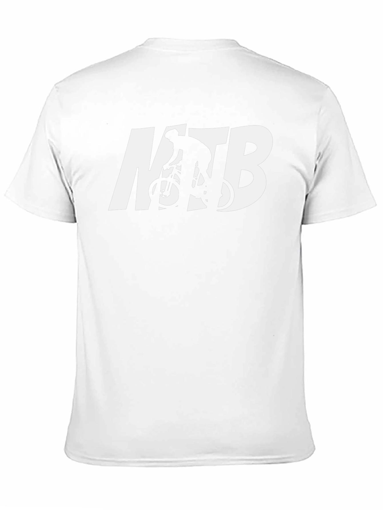 MTB Cyclist Graphic Tee - Black