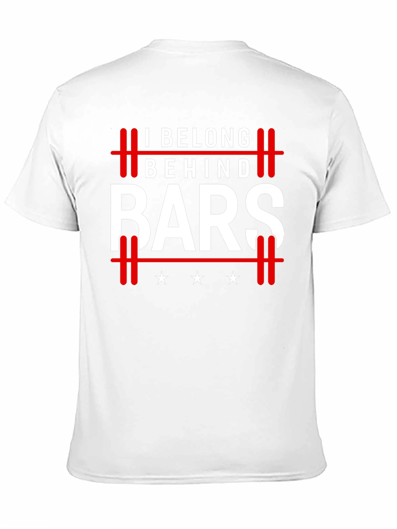 I Belong Behind Bars Graphic T-Shirt