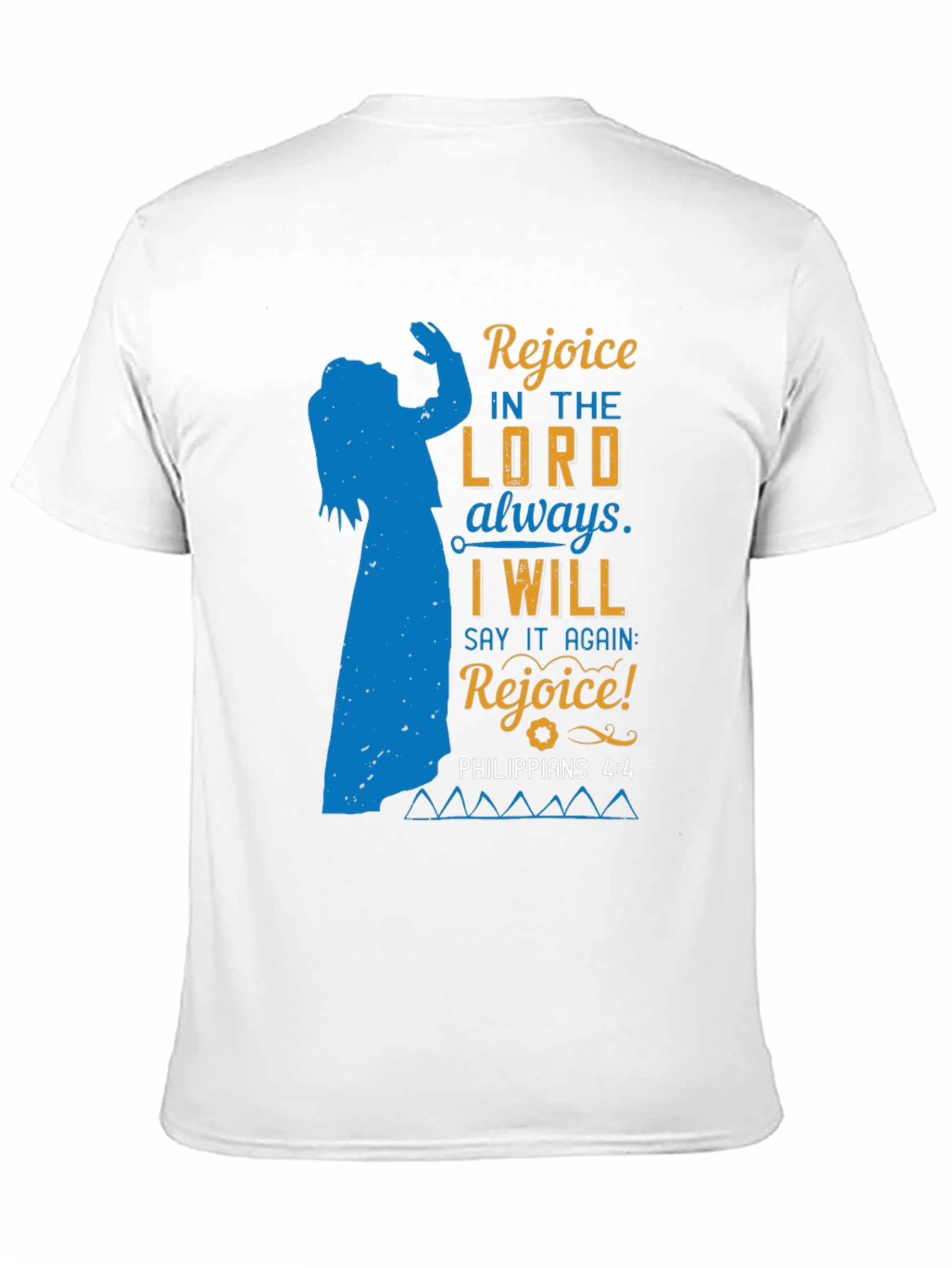 Religious T-Shirt: Rejoice in the Lord Always