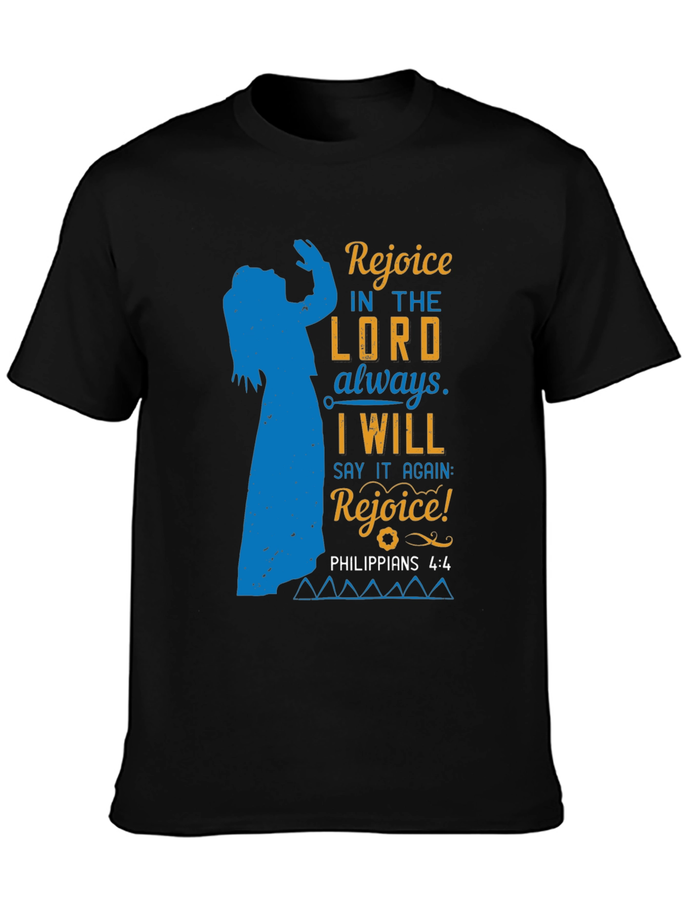 Religious T-Shirt: Rejoice in the Lord Always