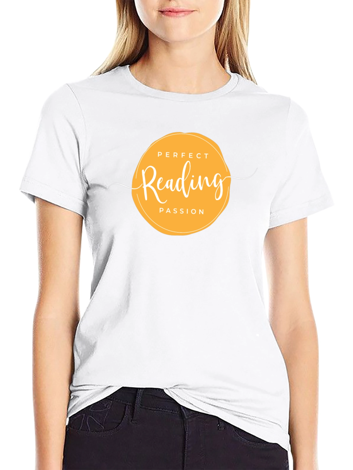 Perfect Reading Passion Black T-Shirt