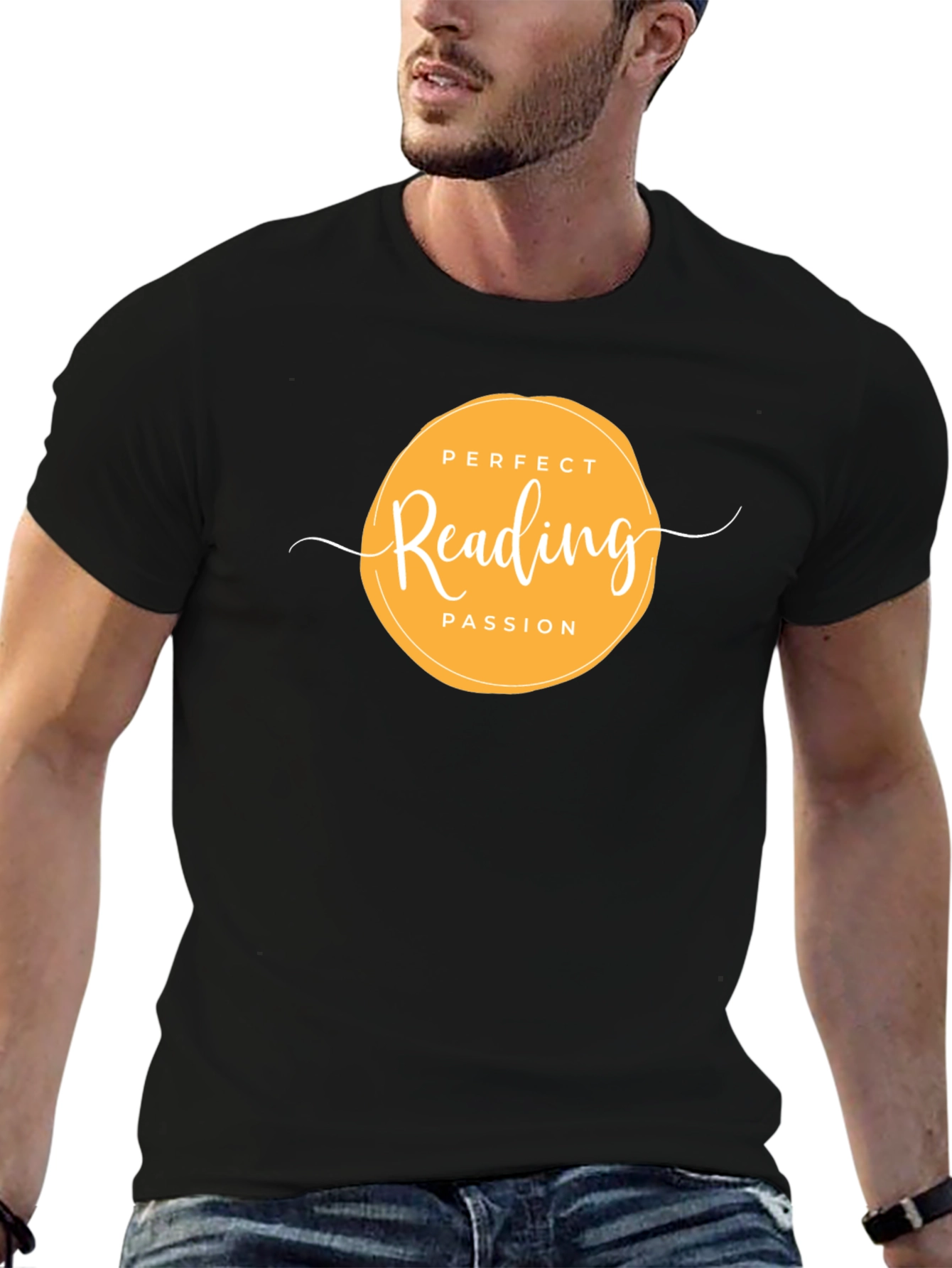 Perfect Reading Passion Black T-Shirt