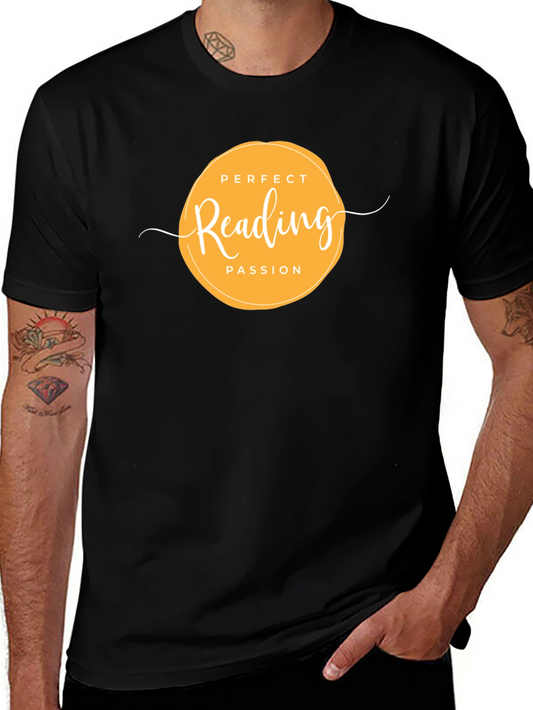 Perfect Reading Passion Black T-Shirt