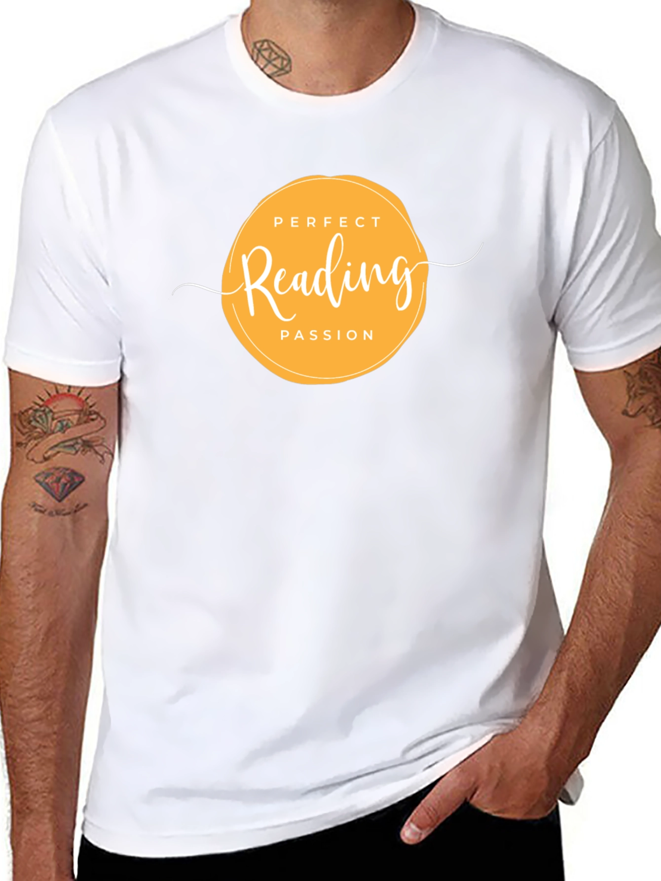 Perfect Reading Passion Black T-Shirt