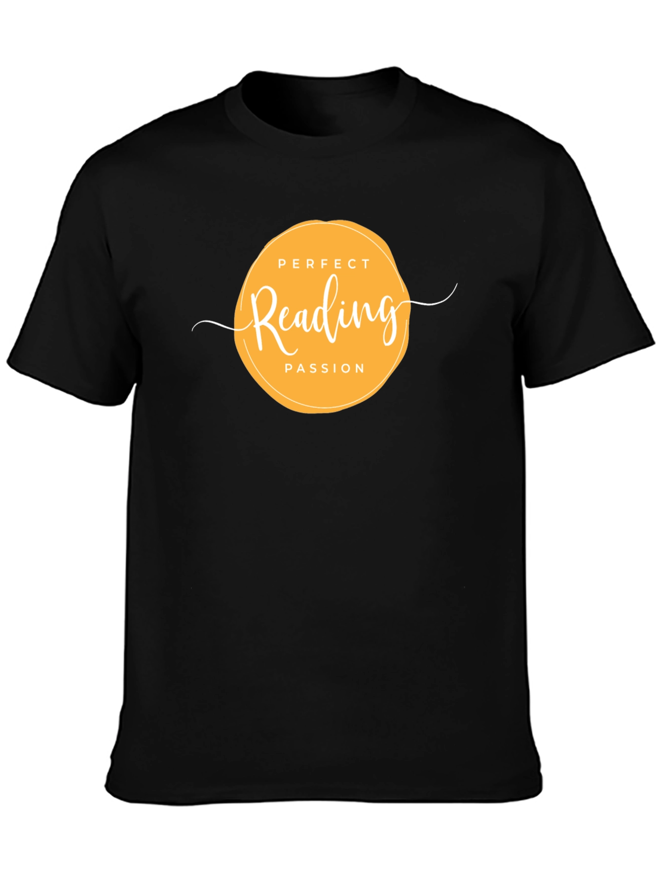 Perfect Reading Passion Black T-Shirt