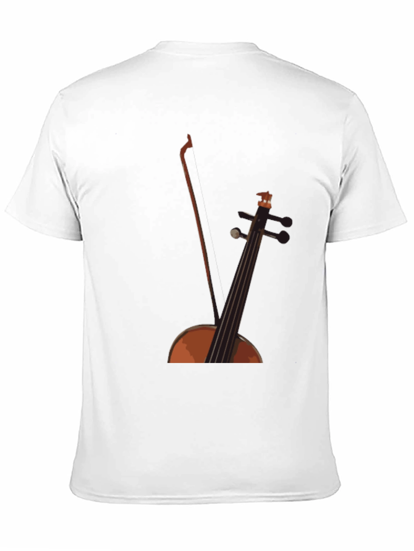 Cello Graphic Black Tee - Musicians Style