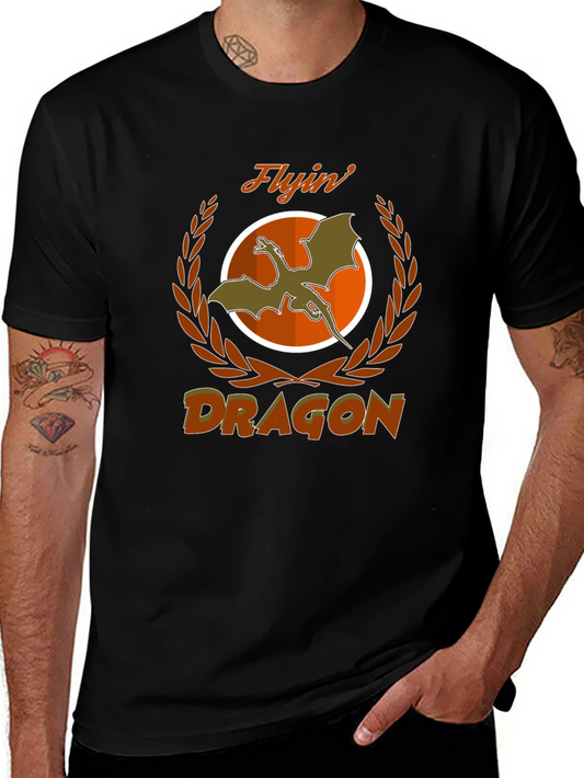 Flyin Dragon Graphic T-Shirt - Unique Design