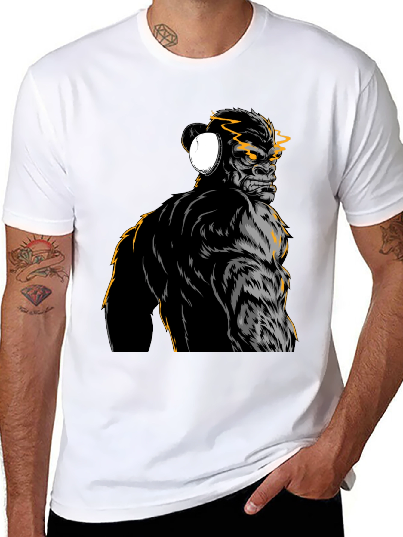 Urban Gorilla Graphic Tee - Streetwear Style