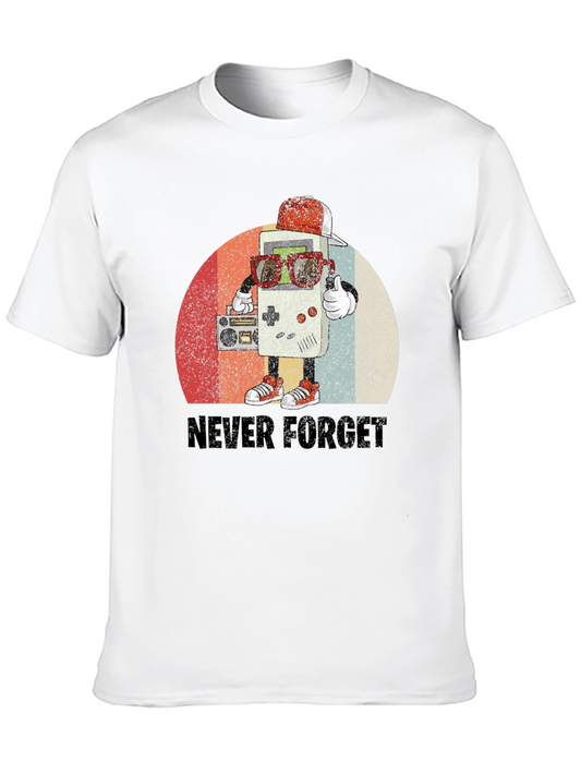 Retro Game Console T-Shirt - Never Forget Tee