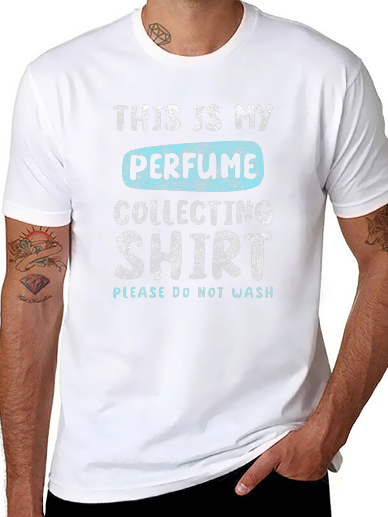 Perfume Collecting Shirt - Novelty Graphic Tee