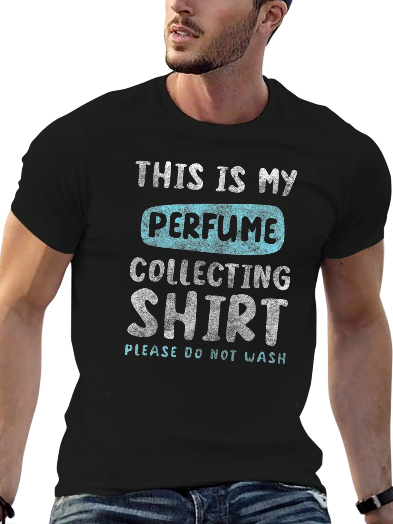 Perfume Collecting Shirt - Novelty Graphic Tee