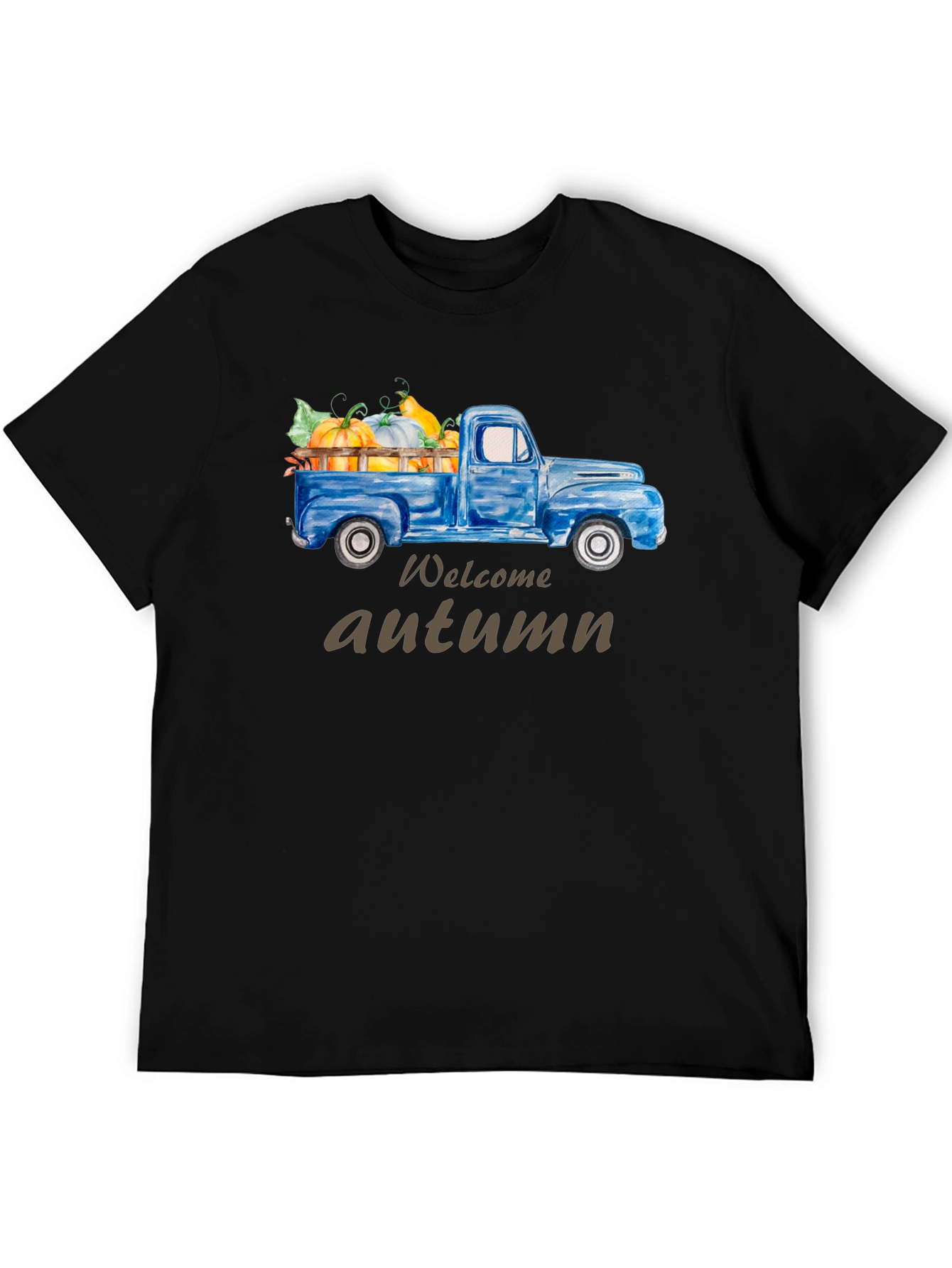 Welcome Autumn Truck Graphic Tee