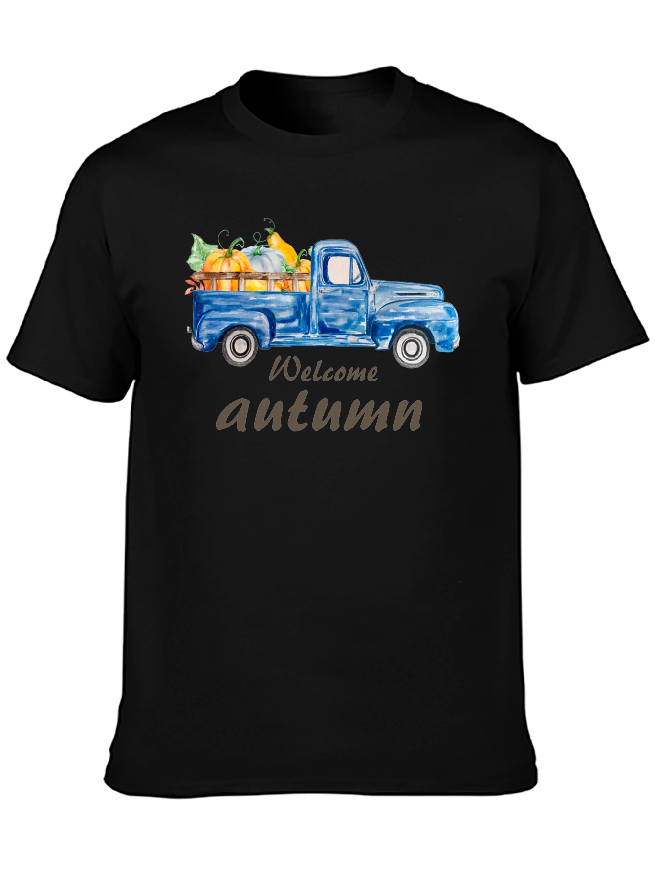 Welcome Autumn Truck Graphic Tee