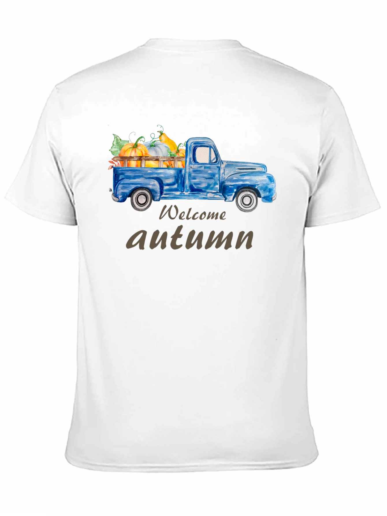 Welcome Autumn Truck Graphic Tee
