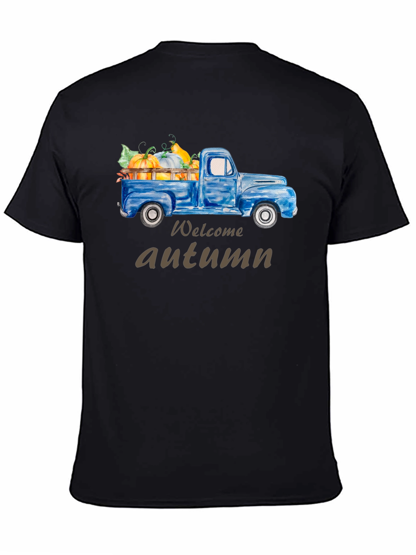 Welcome Autumn Truck Graphic Tee