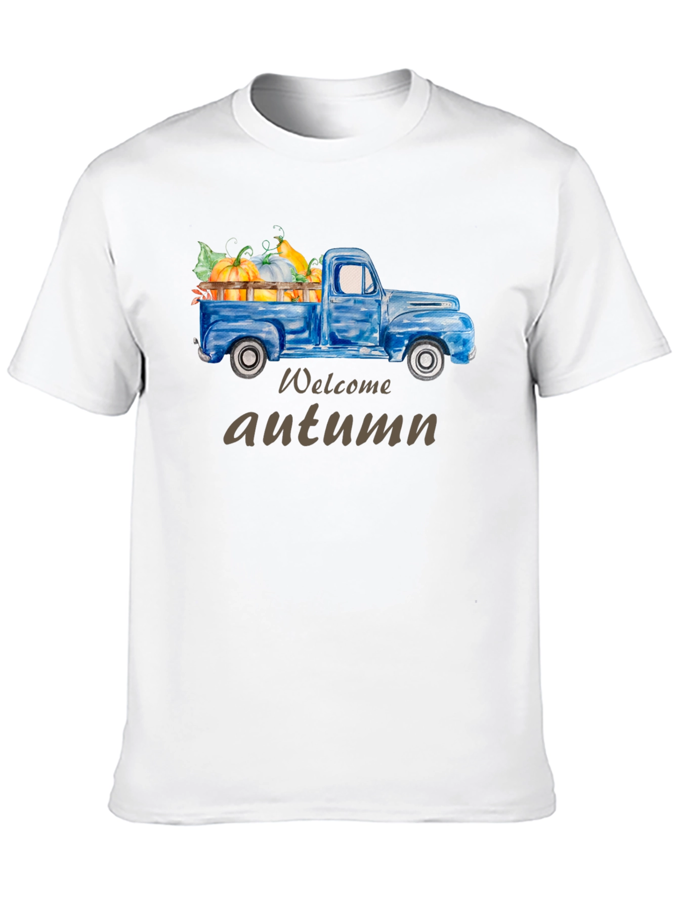 Welcome Autumn Truck Graphic Tee
