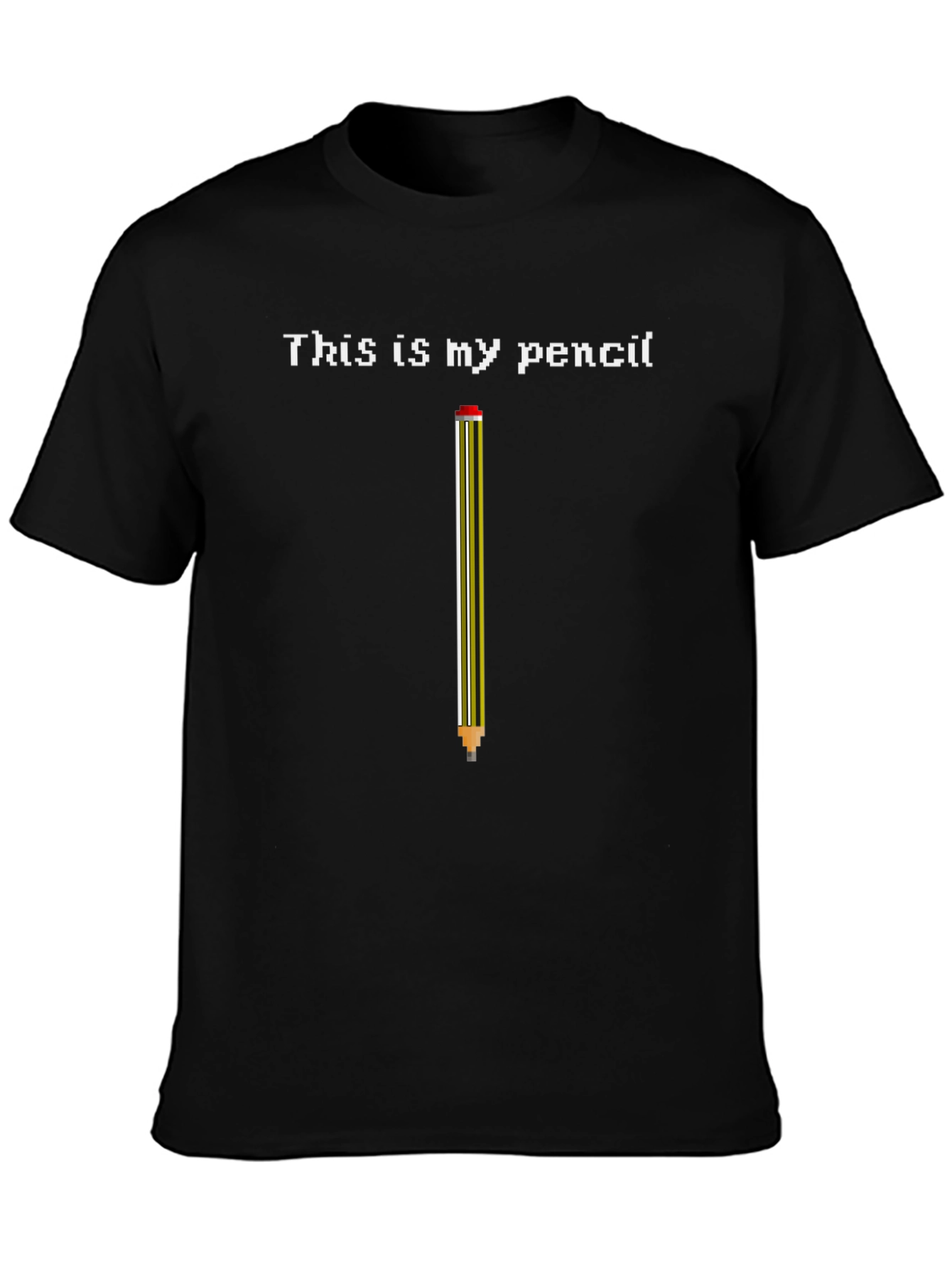 This Is My Pencil T-Shirt - Funny Graphic Tee