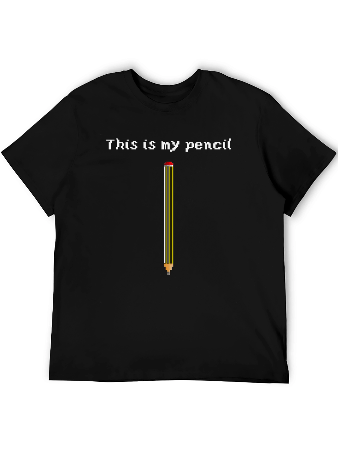 This Is My Pencil T-Shirt - Funny Graphic Tee