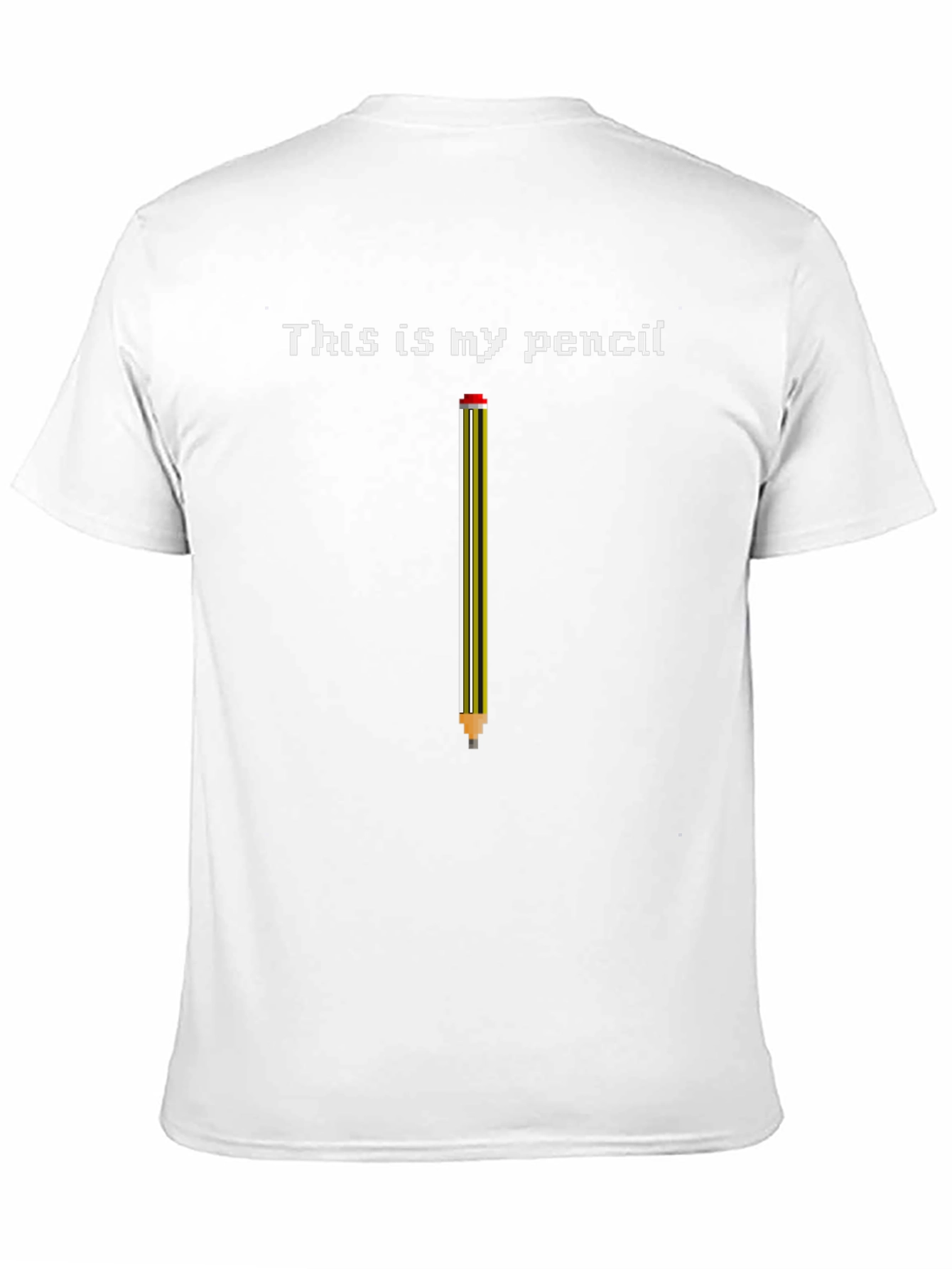 This Is My Pencil T-Shirt - Funny Graphic Tee