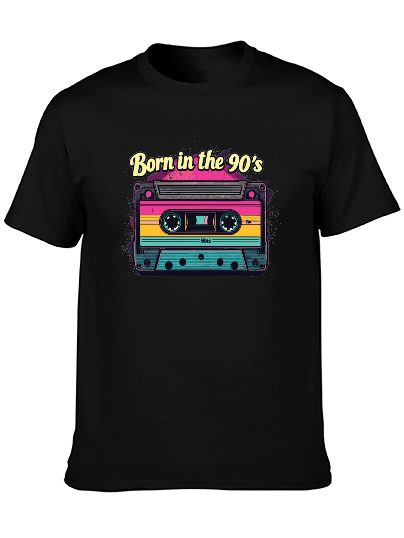 Born in the 90s Retro Cassette Tape T-Shirt