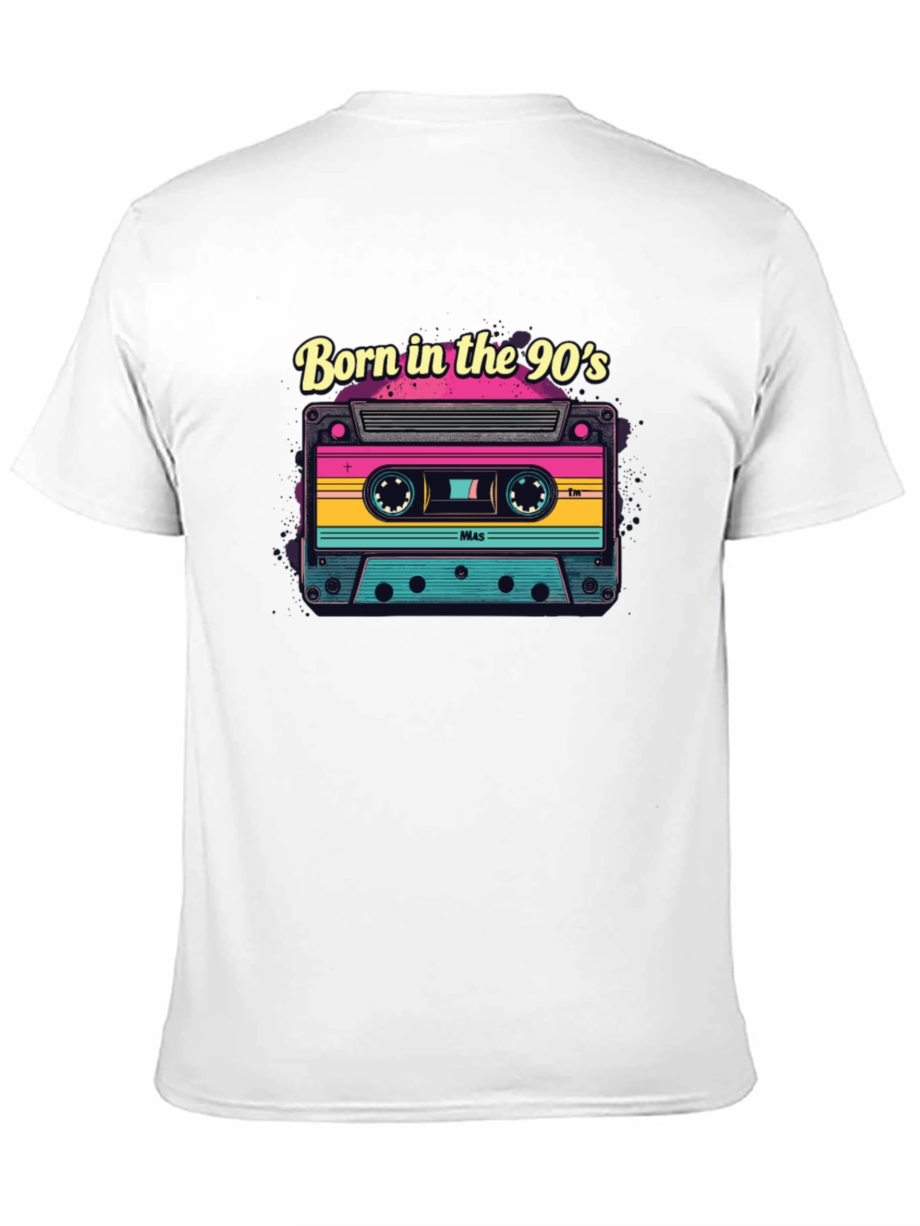 Born in the 90s Retro Cassette Tape T-Shirt