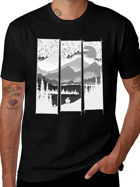 Mountain Lake Graphic Tee