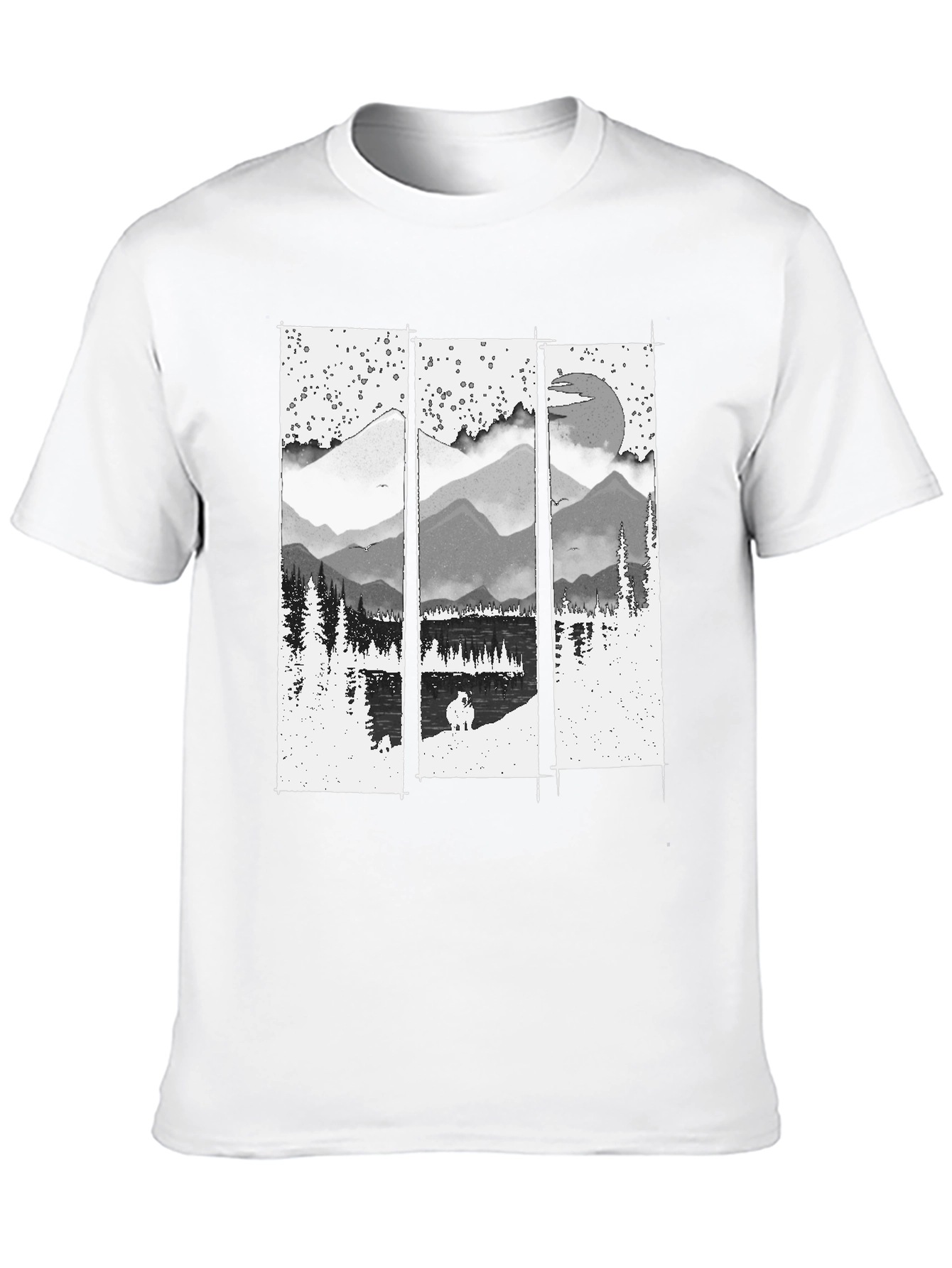 Mountain Lake Graphic Tee