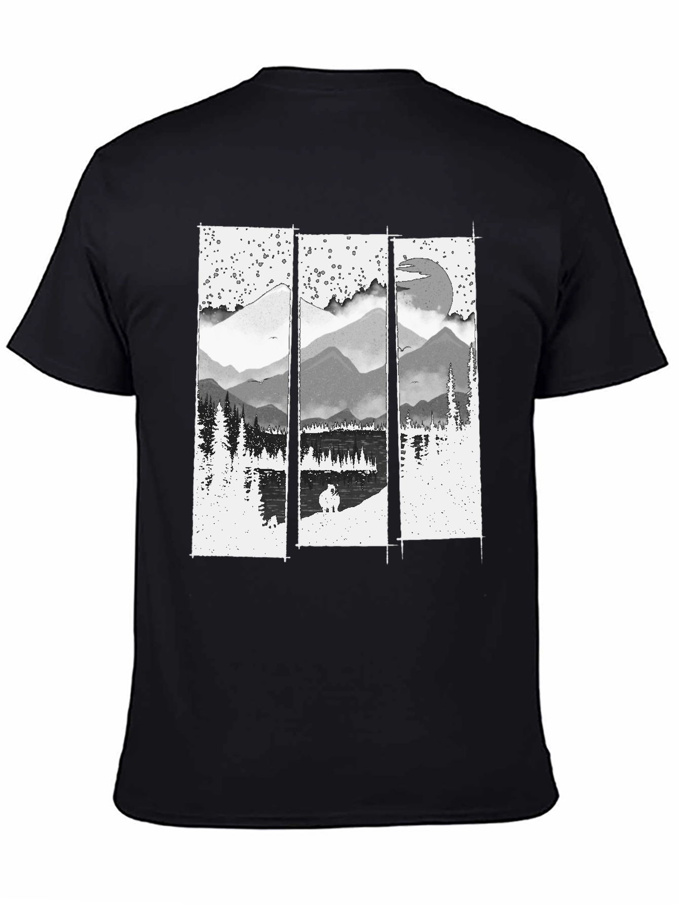 Mountain Lake Graphic Tee