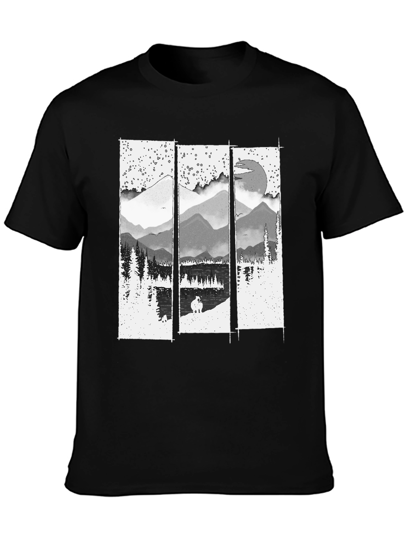 Mountain Lake Graphic Tee