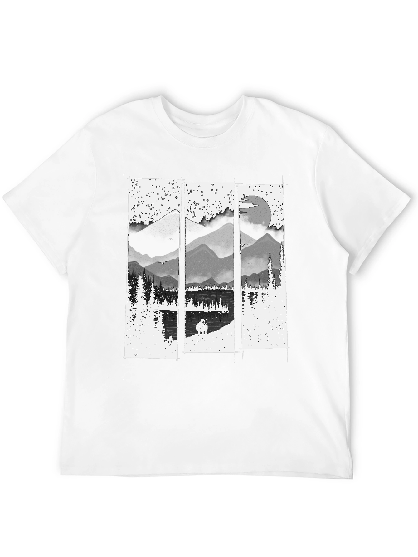 Mountain Lake Graphic Tee