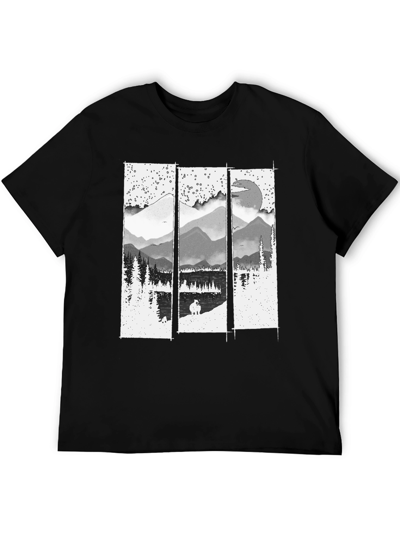 Mountain Lake Graphic Tee