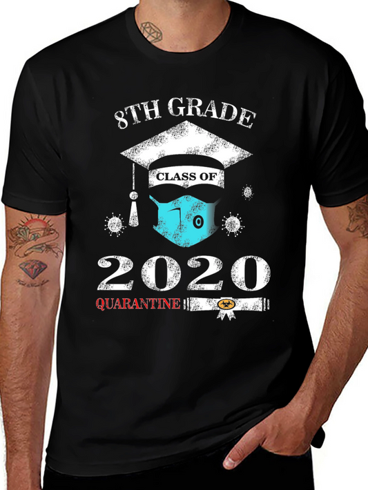 8th Grade 2020 Quarantine Graduation T-Shirt